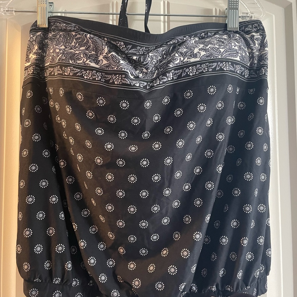 Michael Kors bandeau swim Tankini top